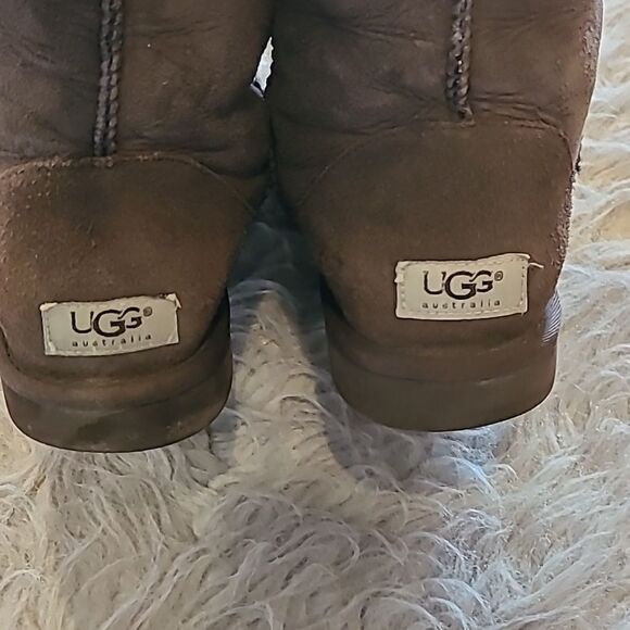 Ugg‎ classic tall brown boots womens size 8 - Picture 4 of 9